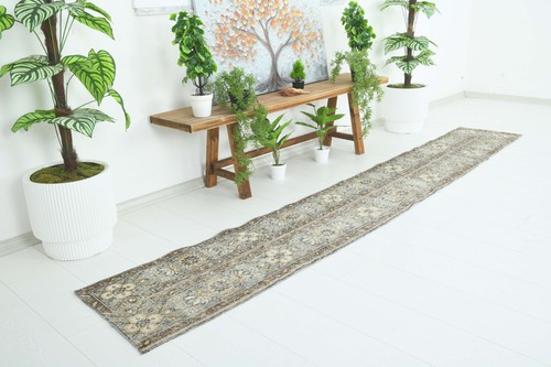 Turkish runner rug 2x10 - turkish,